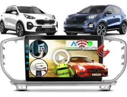 KIA SPORTAGE 2019/2021 KIT PREMIUM - CENTRAL MULTIMIDIA 9" ADAK ANDROID 8CORE + 6GB RAM + 128GB ROM