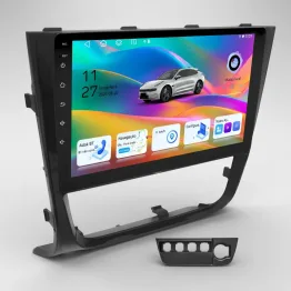 VOLKSWAGEN GOL G6 KIT STANDARD - CENTRAL MULTIMÍDIA 9" ADAK ANDROID 4CORE + 4GB RAM + 64GB ROM
