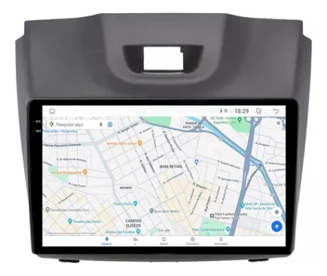 CHEVROLET S10 / ISUZU D-MAX KIT PREMIUM - CENTRAL MULTIMIDIA 9" ADAK ANDROID 8CORE + 4GB RAM + 64GB ROM