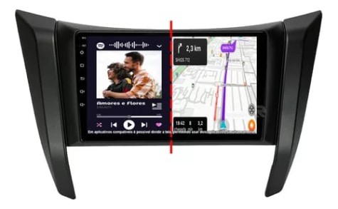 NISSAN FRONTIER 2017/2025 KIT PREMIUM - CENTRAL MULTIMIDIA 9" ADAK ANDROID 8CORE + 4GB RAM + 64GB ROM