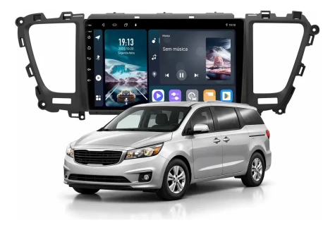 KIA CARNIVAL 2014+ KIT PREMIUM - CENTRAL MULTIMIDIA 9" ADAK ANDROID 8CORE + 4GB RAM + 64GB ROM