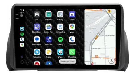 FIAT ARGO-CRONO 2017/2022 KIT STANDARD - CENTRAL MULTIMIDIA 9" ADAK ANDROID 4CORE + 4GB RAM + 64GB ROM