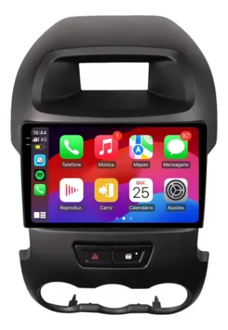 FORD RANGER 2011/2018 KIT STANDARD - CENTRAL MULTIMIDIA 9" ADAK ANDROID 4CORE + 4GB RAM + 64GB ROM