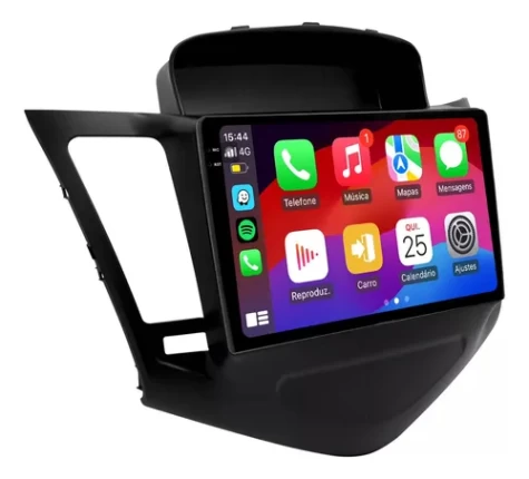 CHEVROLET CRUZE 2012/2016 KIT PREMIUM - CENTRAL MULTIMIDIA 9" ADAK ANDROID 8CORE + 4GB RAM + 64GB ROM