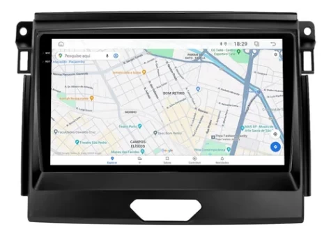 FORD RANGER 2019/2025 KIT PREMIUM - CENTRAL MULTIMIDIA 9" ADAK ANDROID 8CORE + 4GB RAM + 64GB ROM