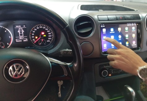 VOLKSWAGEN CENTRAL MULTIMIDIA 9" ADAK ANDROID 8 CORE + 4GB RAM + 64GB ROM + CHIP 4G + CARPLAY