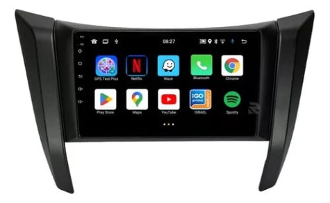 NISSAN FRONTIER 2017/2025 KIT PREMIUM - CENTRAL MULTIMIDIA 9" ADAK ANDROID 8CORE + 4GB RAM + 64GB ROM