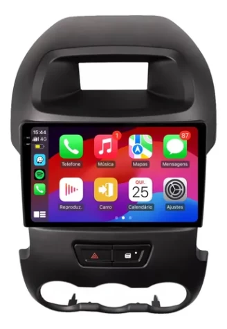 FORD RANGER 2011/2018 KIT PREMIUM - CENTRAL MULTIMIDIA 9" ADAK ANDROID 8CORE + 4GB RAM + 64GB ROM