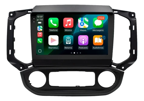 CHEVROLET S10 LS-LTZ-HIGH COUNTRY 2017/2020 KIT PREMIUM - CENTRAL MULTIMIDIA 9" ADAK ANDROID 8CORE + 6GB RAM + 128GB ROM