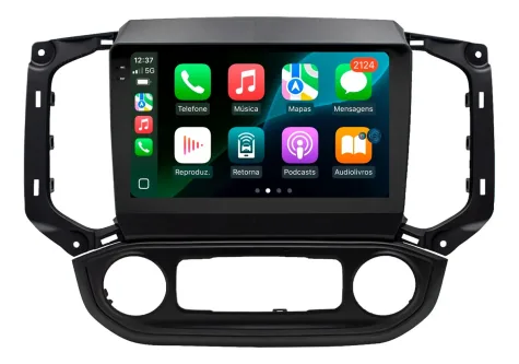 CHEVROLET S10 LS-LTZ-HIGH COUNTRY 2017/2020 KIT STANDARD - CENTRAL MULTIMÍDIA 9" ADAK ANDROID 4CORE + 6GB RAM + 128GB ROM