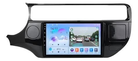 KIA RIO 2012/2017 KIT PREMIUM - CENTRAL MULTIMIDIA 9" ADAK ANDROID 8CORE + 4GB RAM + 64GB ROM
