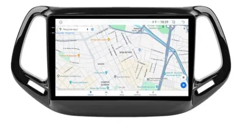 JEEP COMPASS 2016/21 KIT STANDARD - CENTRAL MULTIMIDIA 10.1" ADAK ANDROID 4CORE + 2GB RAM + 64GB ROM
