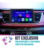 KIA RIO 2018/2023 KIT PREMIUM - CENTRAL MULTIMIDIA 9" ADAK ANDROID 8CORE + 4GB RAM + 64GB ROM